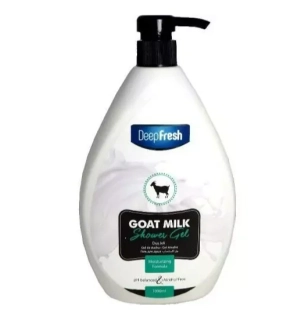 Deep Fresh sprchový gel 1L Goat Milk