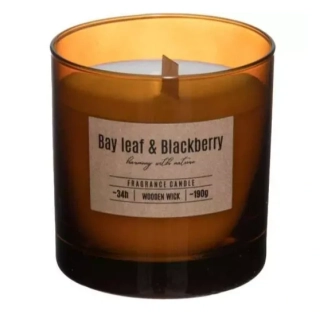 Bispol svíčka bay leaf & blackberry 190g