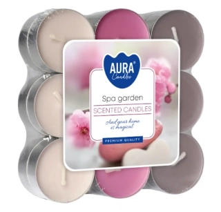 Bispol čajové svíčky SPA garden 18ks